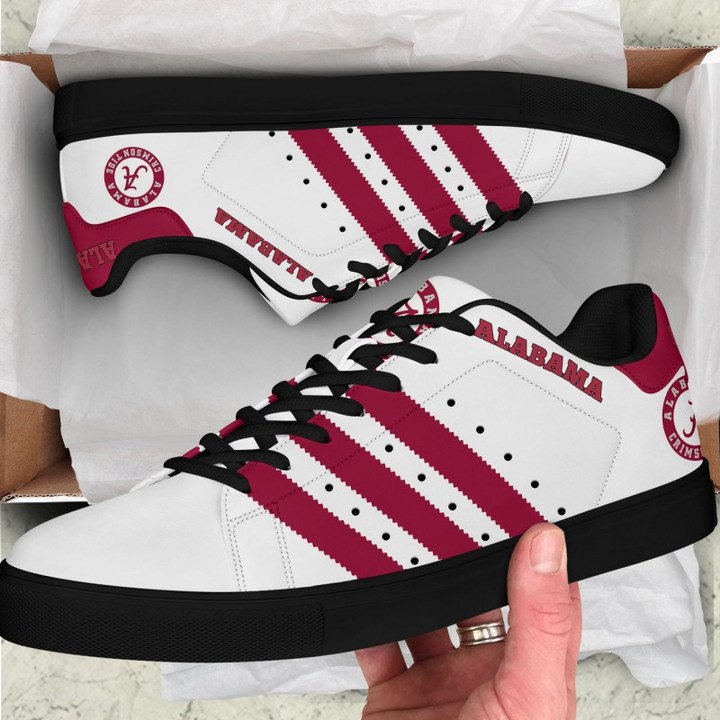 Alabama Crimson Tide Rugby Stan Smith Low Top Shoes