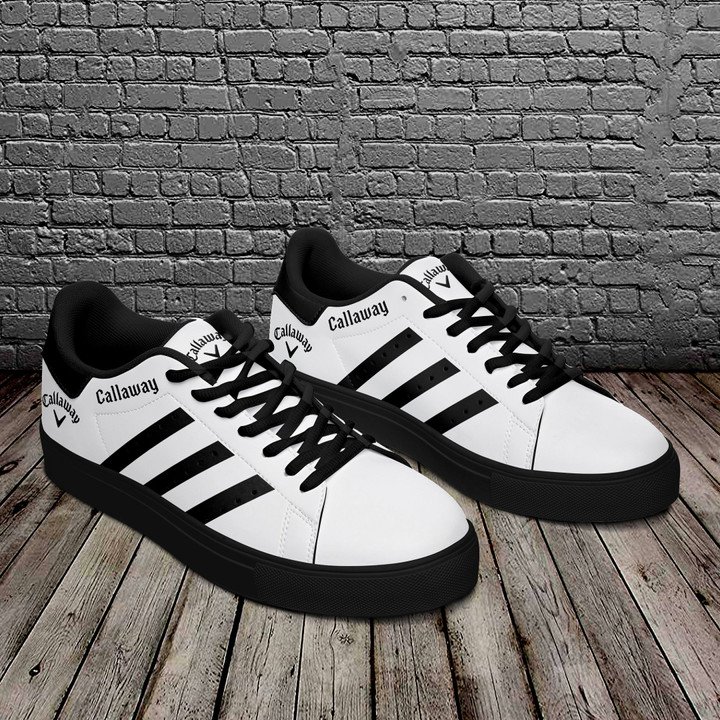 Callaway Black And White Stan Smith Low Top Shoes