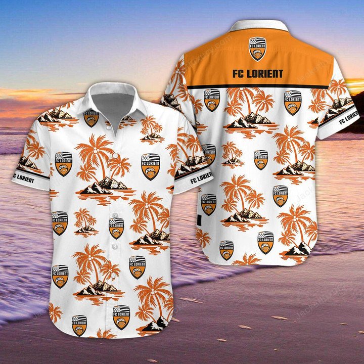 FC Lorient Hawaiian Shirt