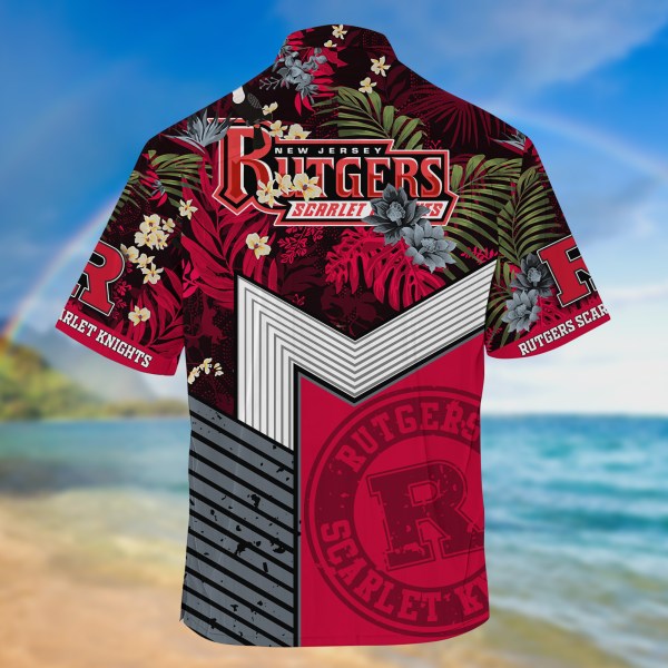 Rutgers Scarlet Knights New Collection Summer 2022 Hawaiian Shirt