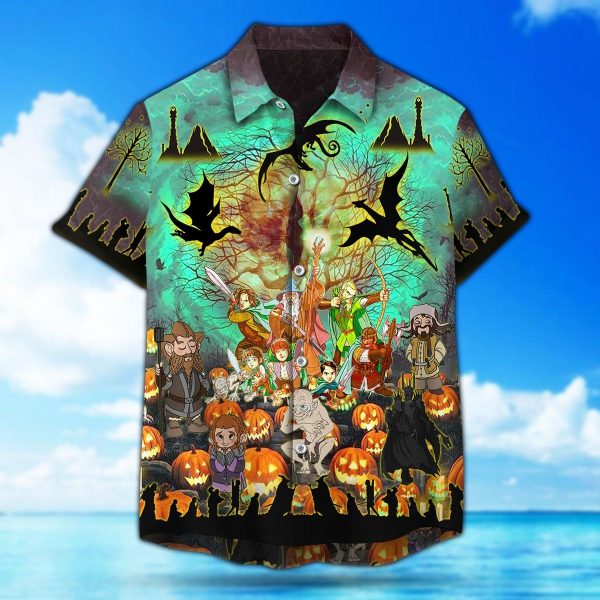 Lord Of The Ring in Halloween Hawaiian Shirt