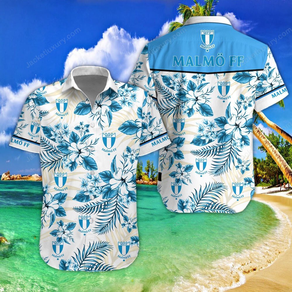 Malmö FF 2022 tropical summer hawaiian shirt