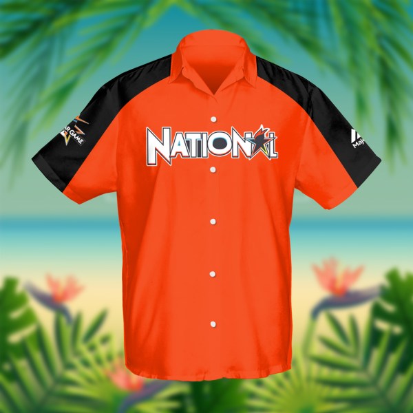 Washington Nationals MLB Red Black Personalized Hawaiian Shirt
