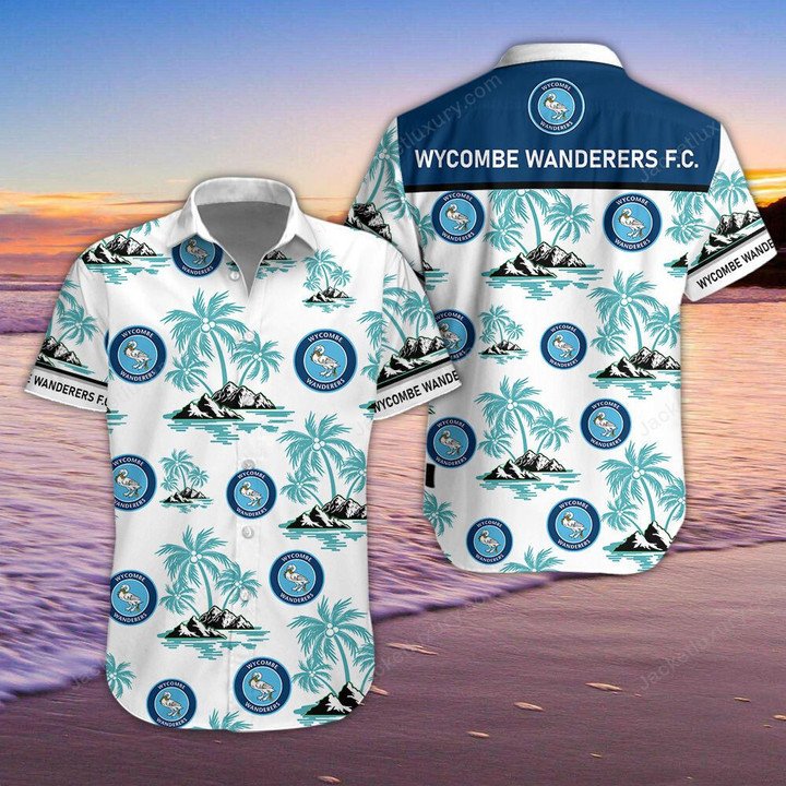 Wycombe Wanderers FC 2022 Hawaiian Shirt