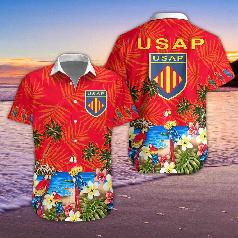 USA Perpignan Rugby Hawaiian Shirt