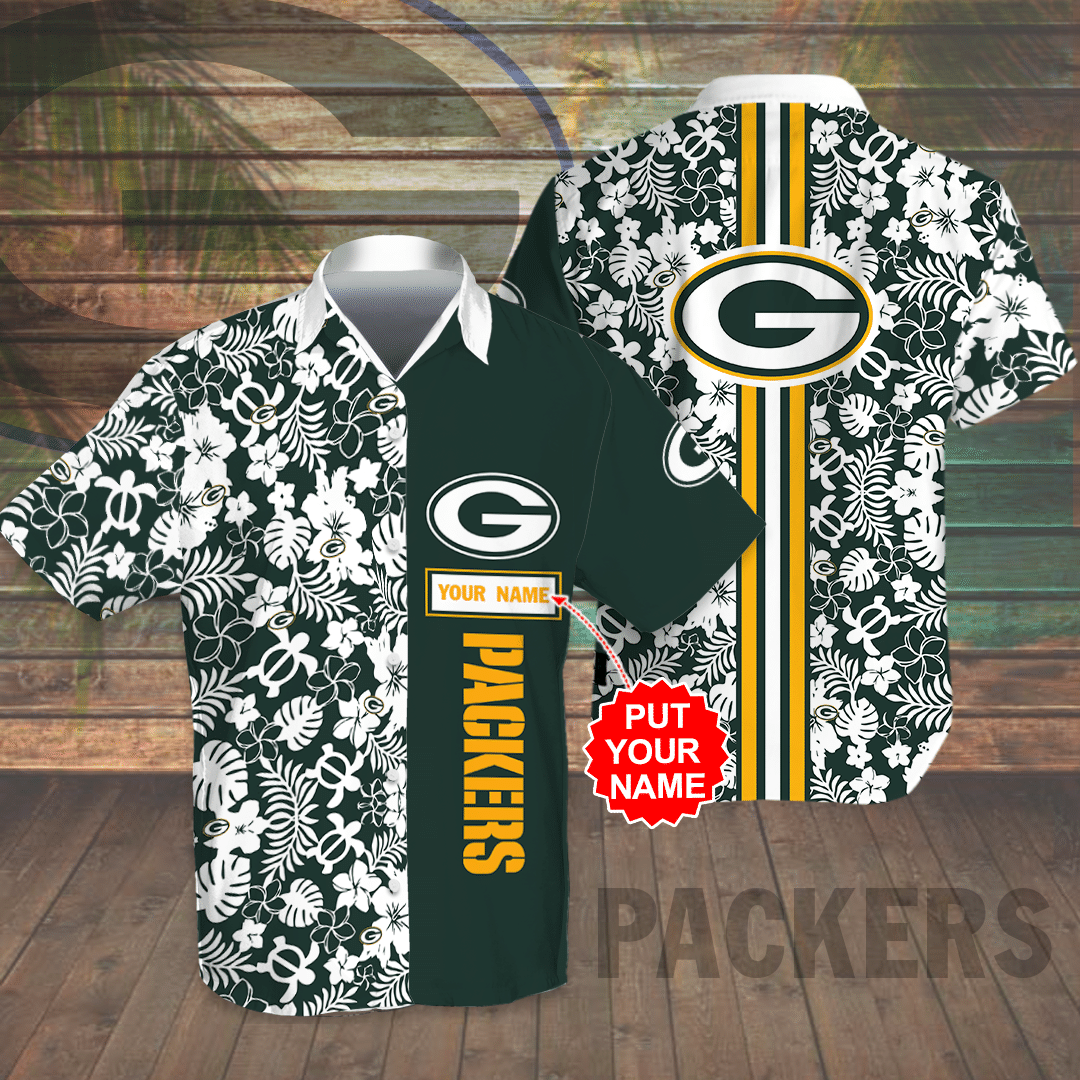 Green Bay Packers NFL Personalized Hawaiian Shirt