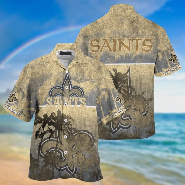 New Orleans Saints NFL Summer Hawaiian Shirt