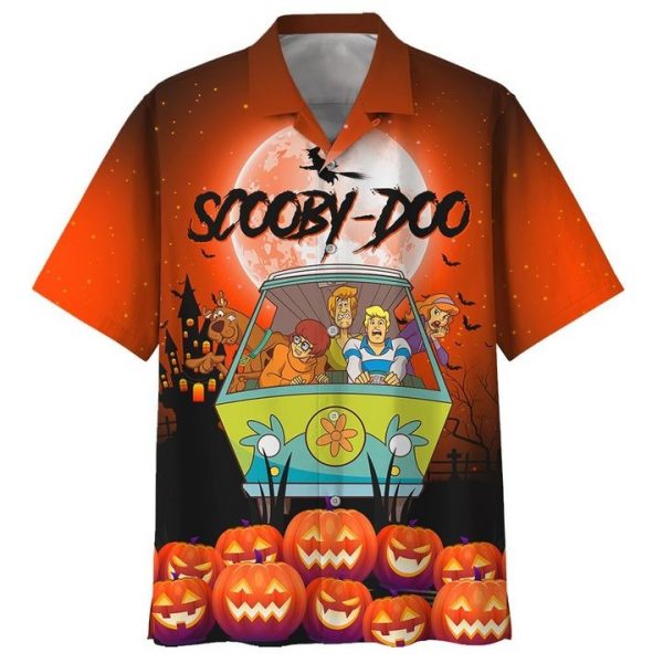Scooby-Doo Halloween Hawaiian Shirt