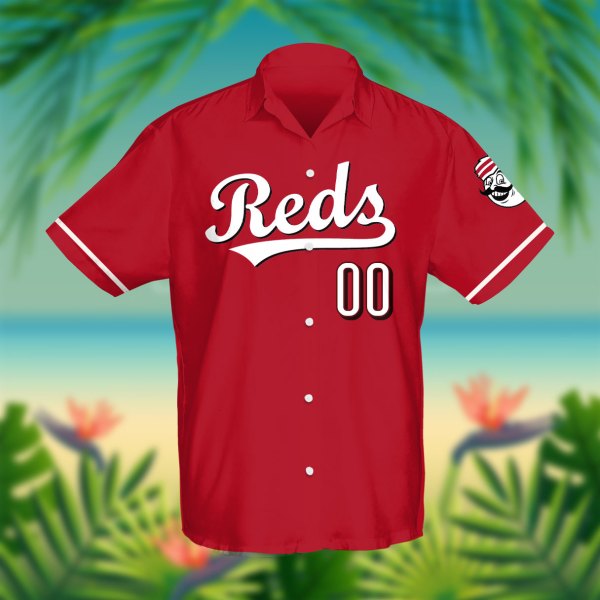MLB Cincinnati Reds Personalized Hawaiian Shirt