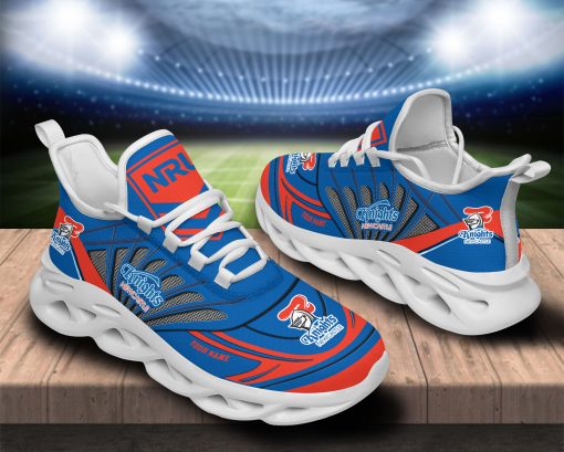 Newcastle Knights NRL Custom Name Clunky Max Soul Shoes