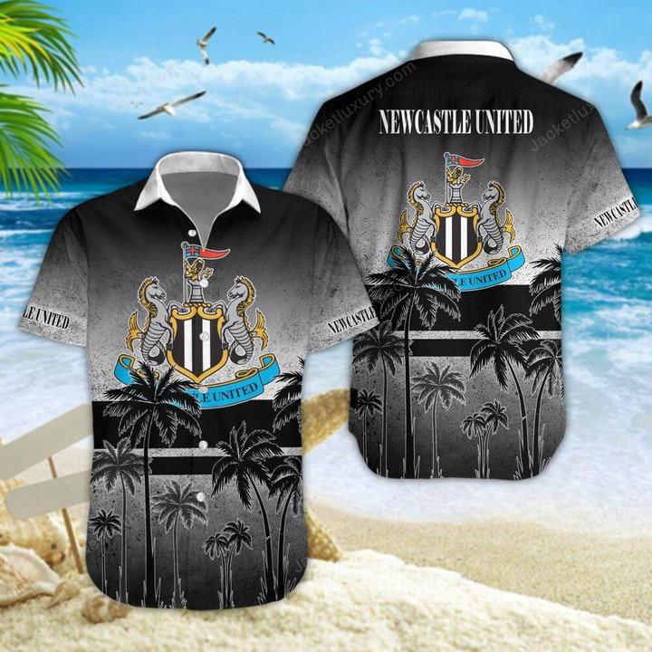 Newcastle United F.C Palm Tree Hawaiian Shirt