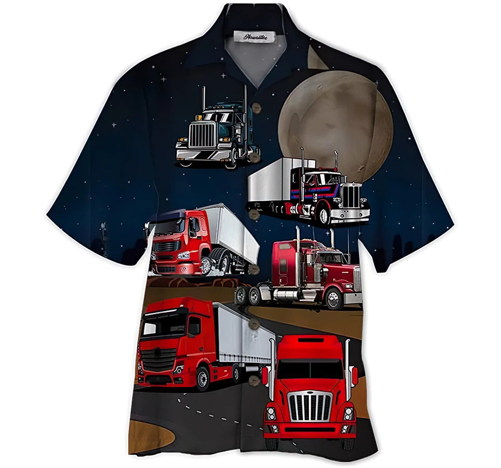 Amazing Truck Driver Hawaiian Shirt
