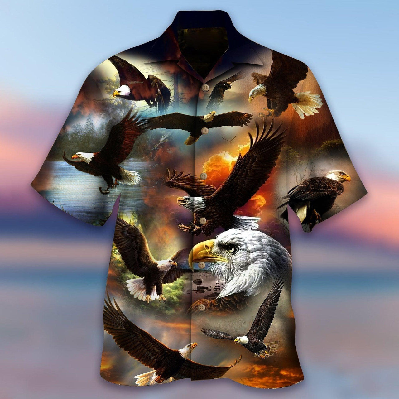 The Eagle Soars Hawaiian Shirt