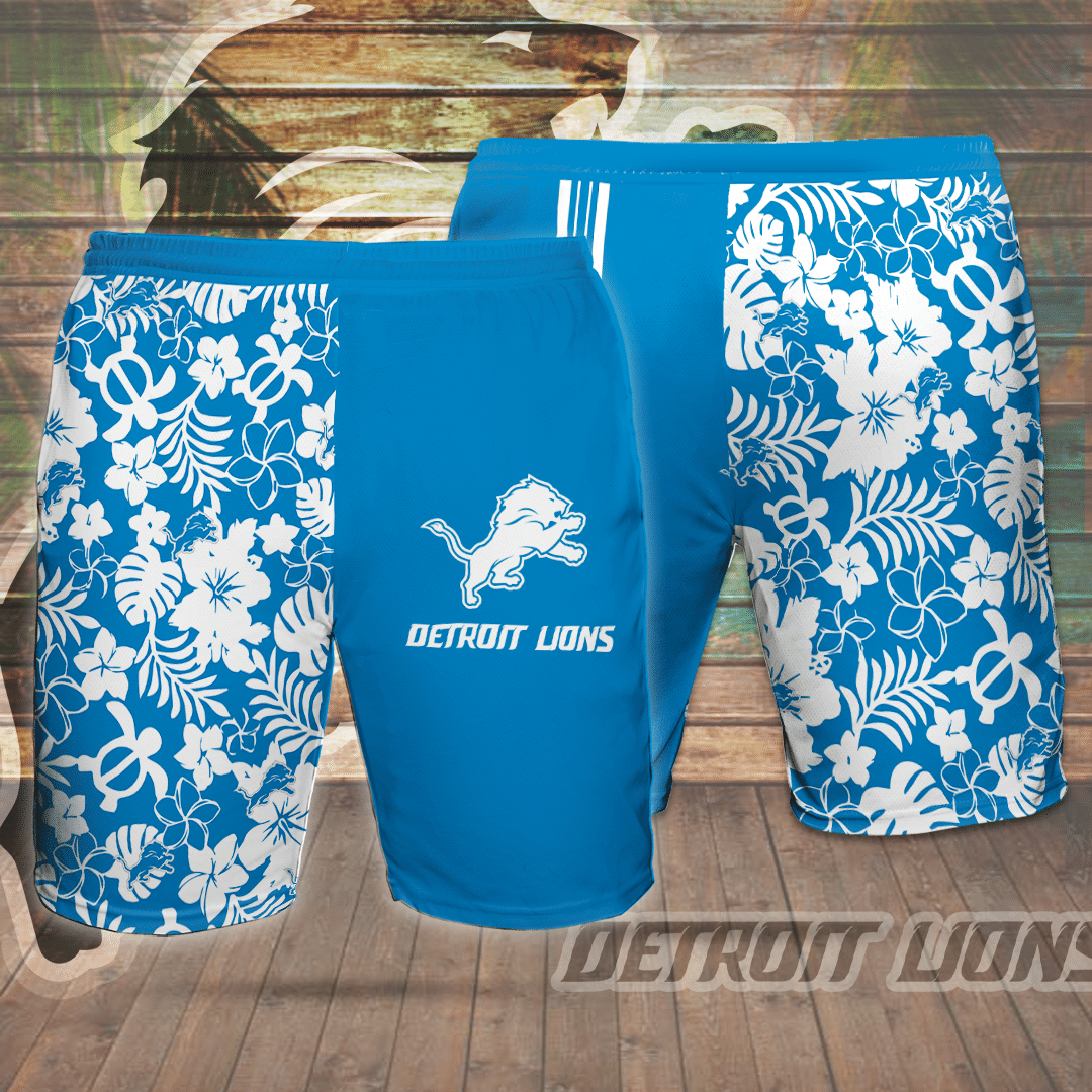 Detroit Lions NFL Personalized Hawaiian Shirt