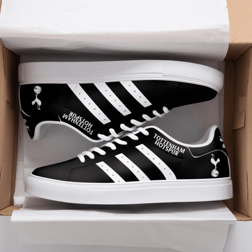 Tottenham Black And White Stan Smith Low Top Shoes
