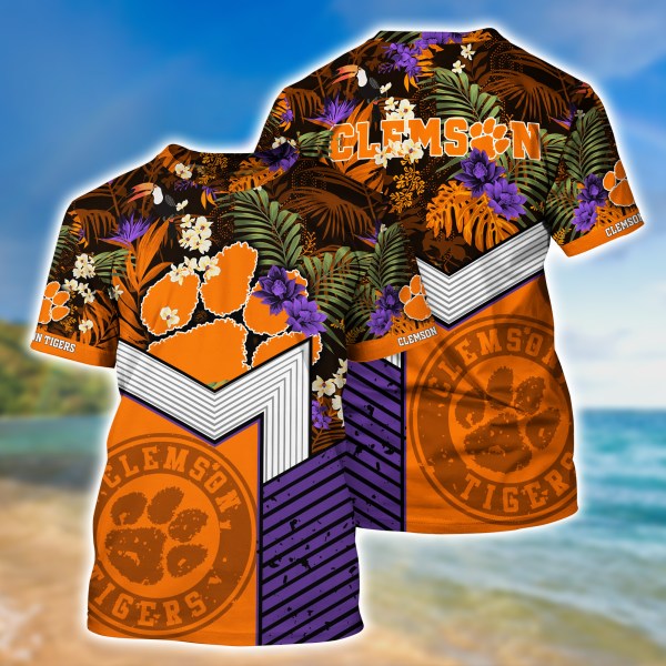 Clemson Tigers New Collection Summer 2022 Hawaiian Shirt
