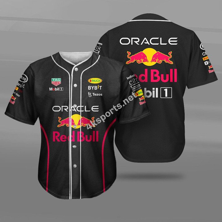 Red Bull Racing F1 Team Baseball Jersey