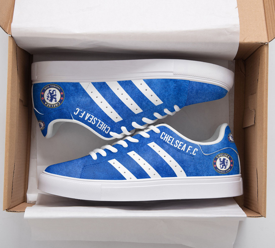 Chelsea The Blue 3d Over Printed Stan Smith Shoes