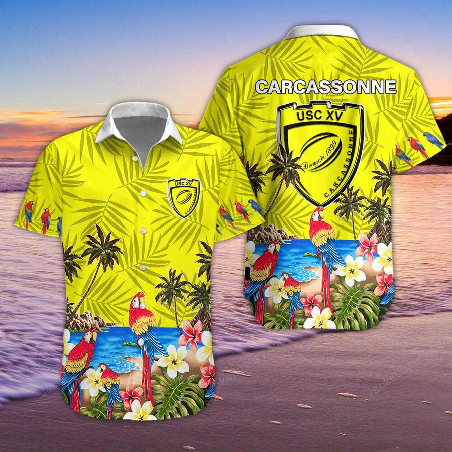 US Carcassonne 2022 Hawaiian Shirt