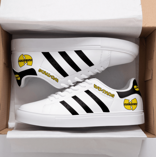 Wu Tang Clan Black And White Stan Smith Low Top Shoes