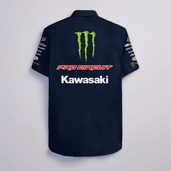 Pro Circuit Kawasaki Hawaiian Shirt 3D Full Printing