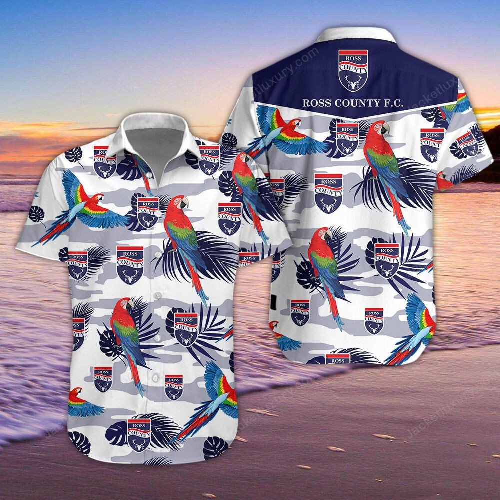 Ross County F.C. Hawaiians Shirt