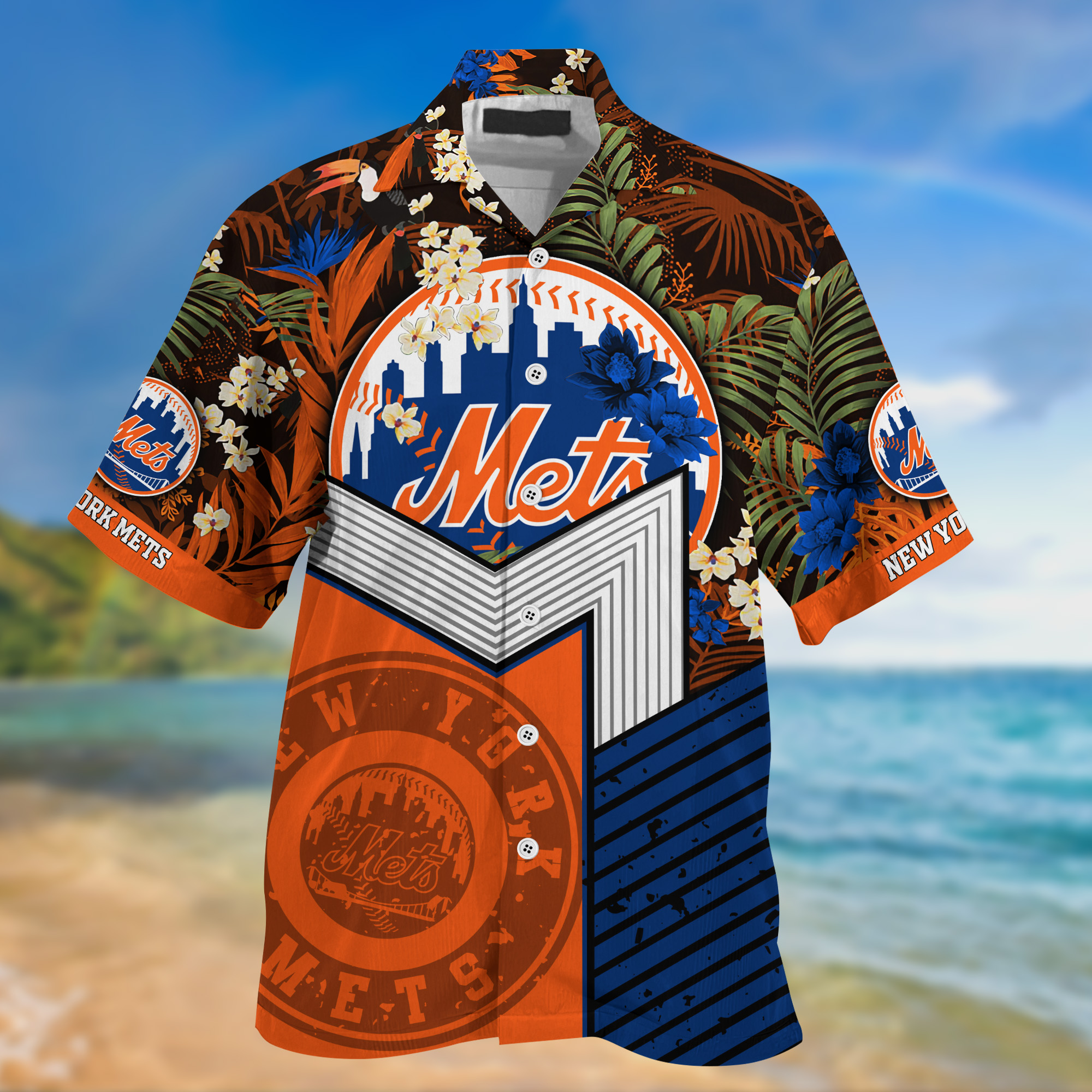 New York Mets MLB 2022 Hawaiian Shirt And Short