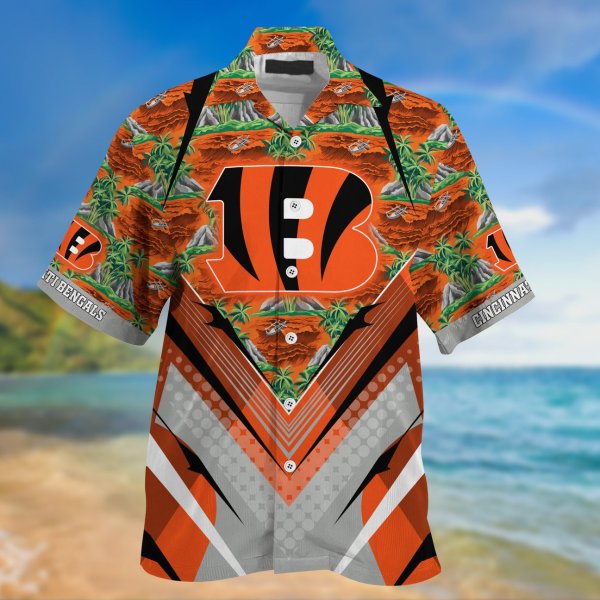 Cincinnati Bengals NFL Tropical Hawaiian Shirt