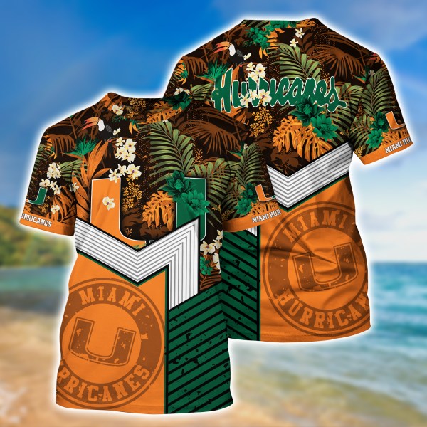Miami Hurricanes New Collection Summer 2022 Hawaiian Shirt