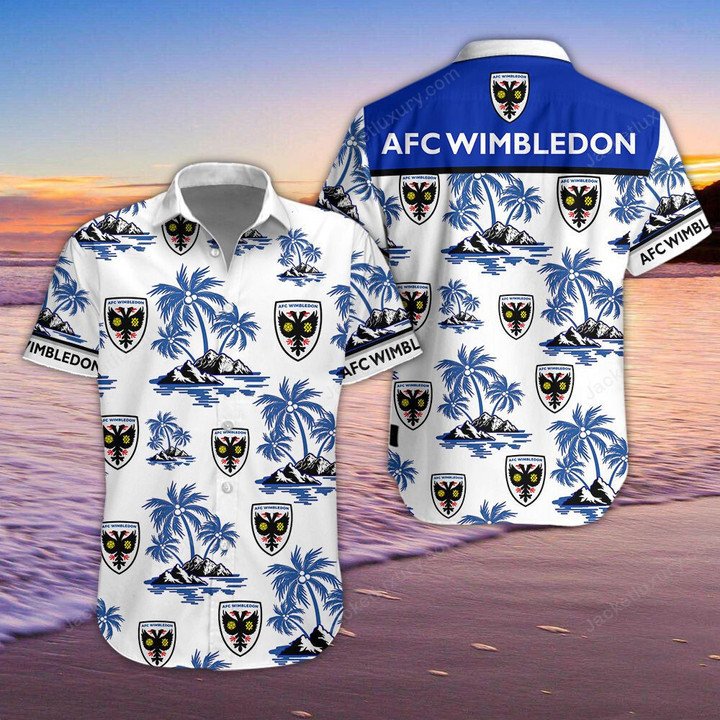 AFC Wimbledon FC 2022 Hawaiian Shirt