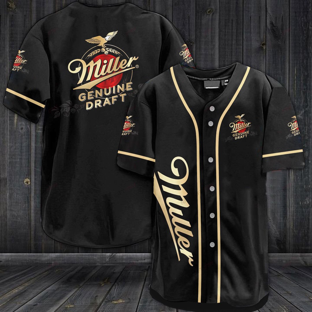 Miller Genuine Draft Baseball Jersey