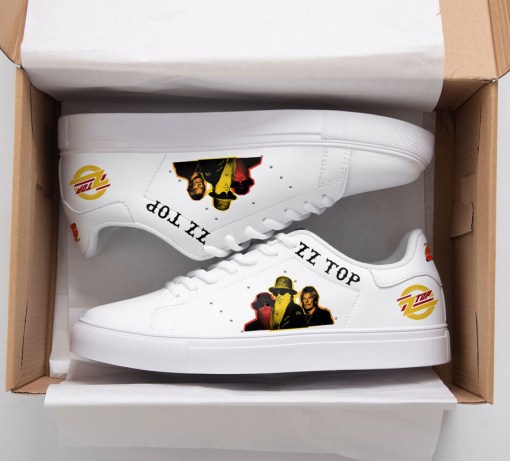 Zz Top White Stan Smith Low Top Shoes