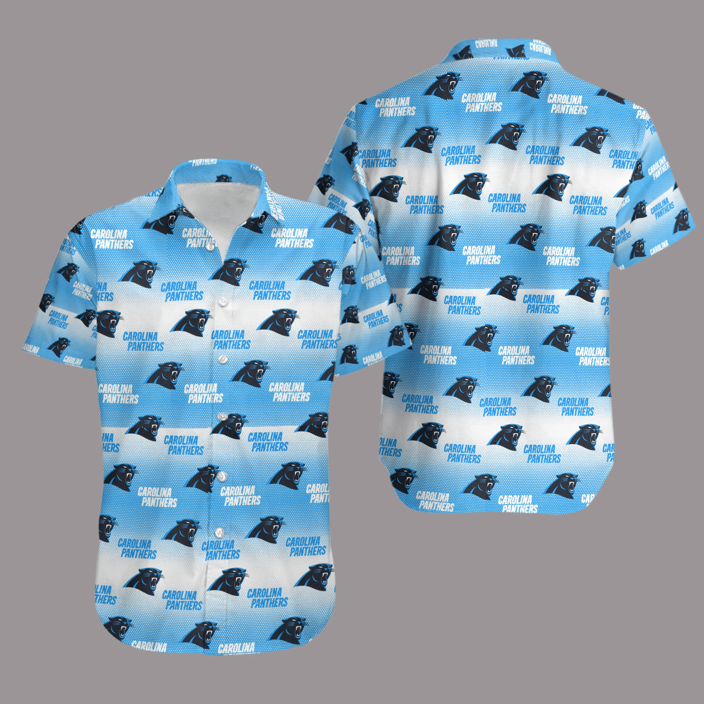 Carolina Panthers Retro Hawaiian Shirt