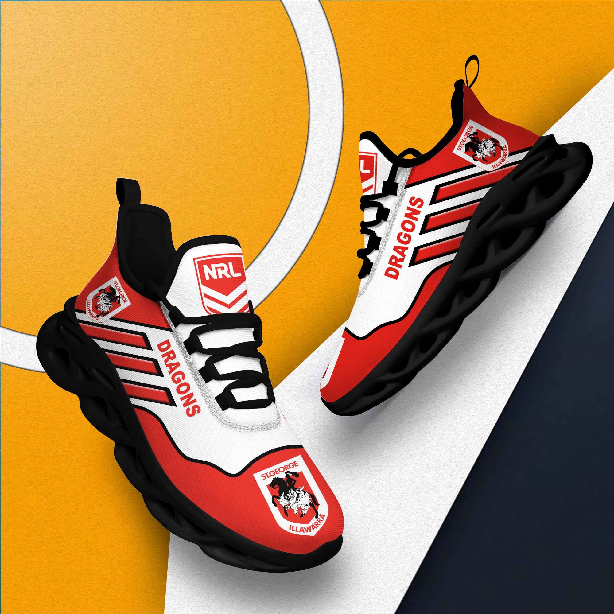 St. George Illawarra Dragons NRL Clunky Max Soul Shoes