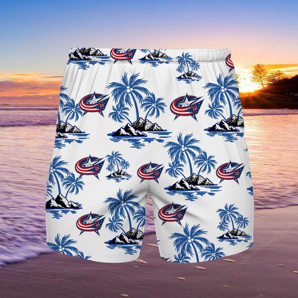 Columbus Blue Jackets NHL Hawaiians Shirt