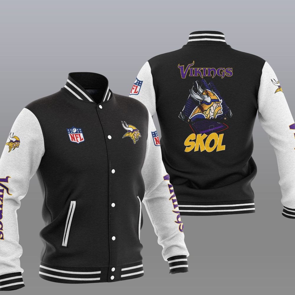Minnesota Vikings Skol Varsity Jacket