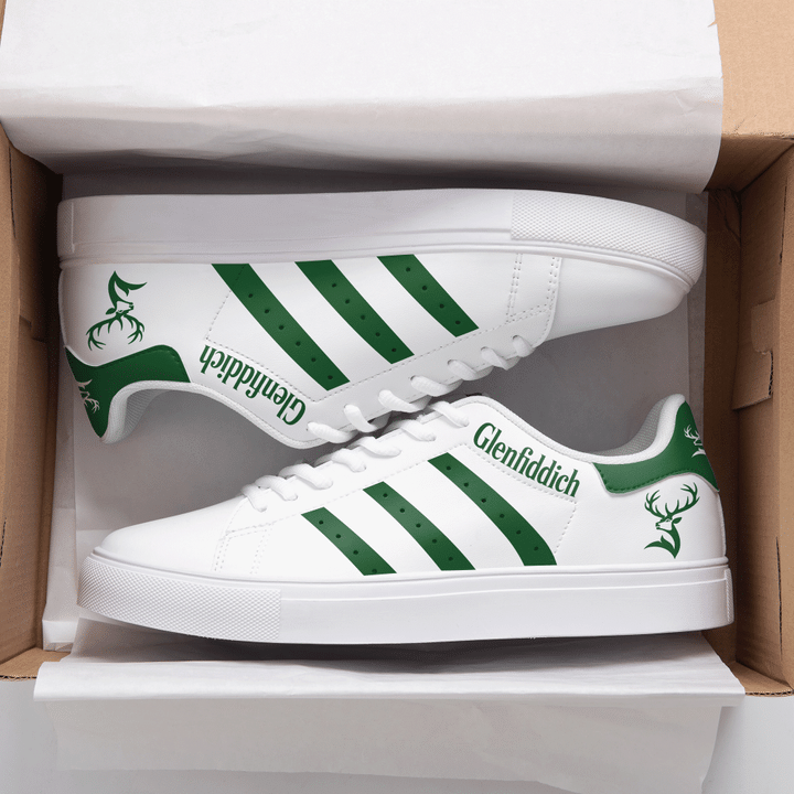 Glenfiddich Green And White Stan Smith Low Top Shoes