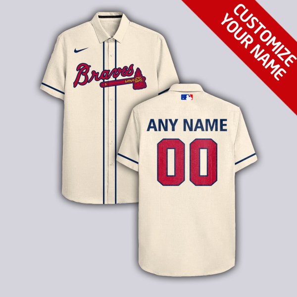 MLB Atlanta Braves Personalized Hawaiian Shirt
