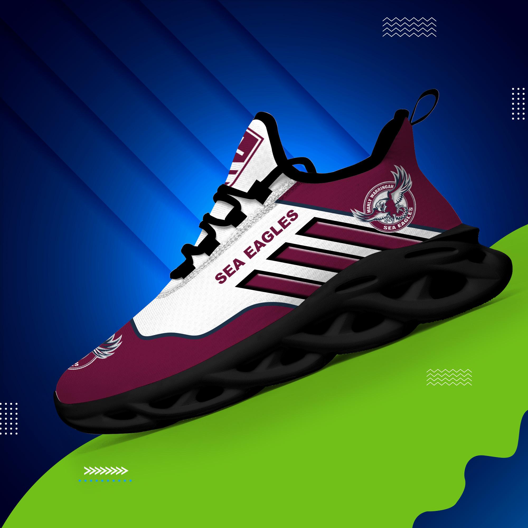 Manly Warringah Sea Eagles NRL Clunky Max Soul Shoes