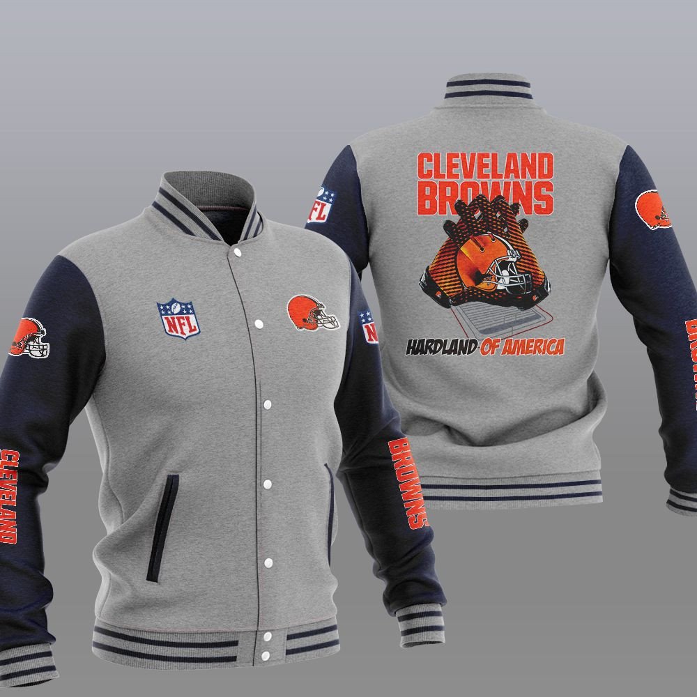 Cleveland Browns Hardland Of America Varsity Jacket