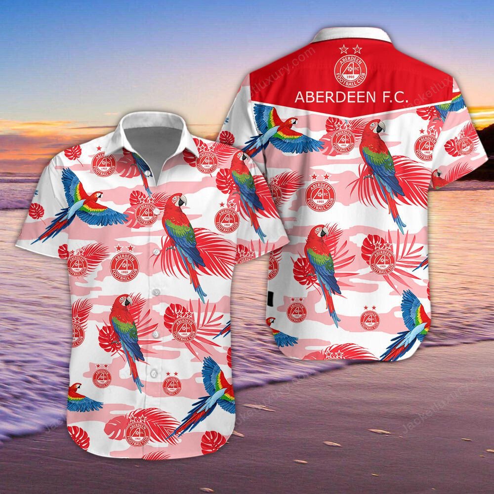 Aberdeen F.C. Hawaiian Shirt