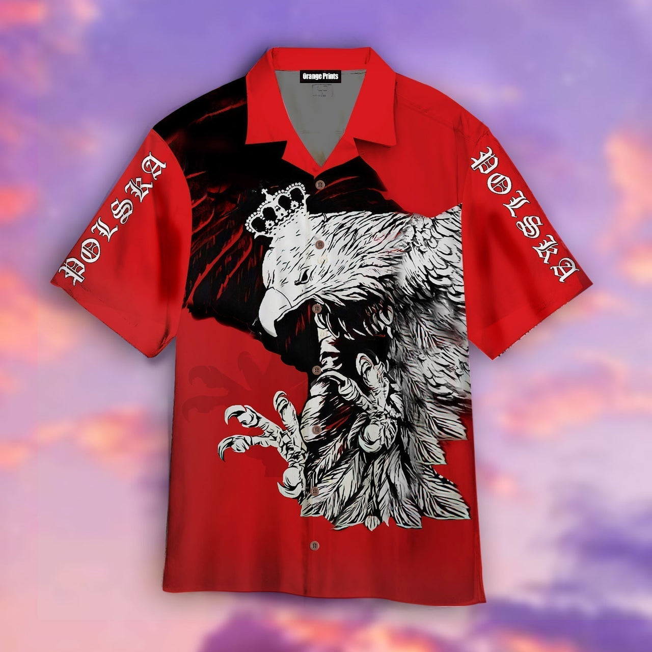 Polish Eagle Hawaiian Shirt