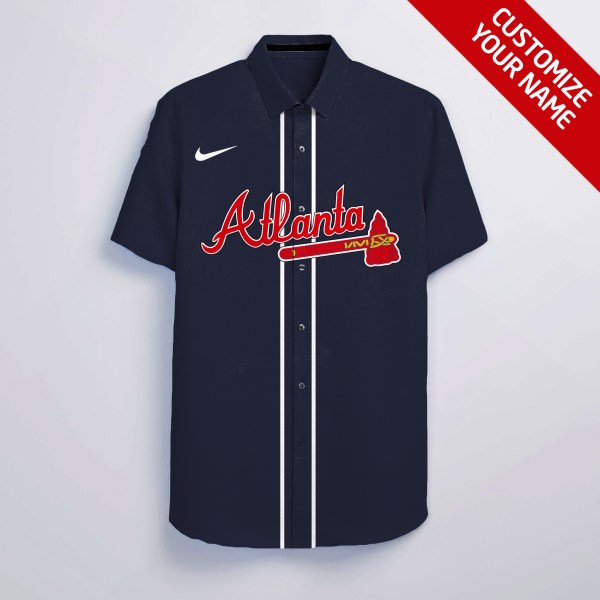 Atlanta Braves MLB Personalized Hawaiian Shirt