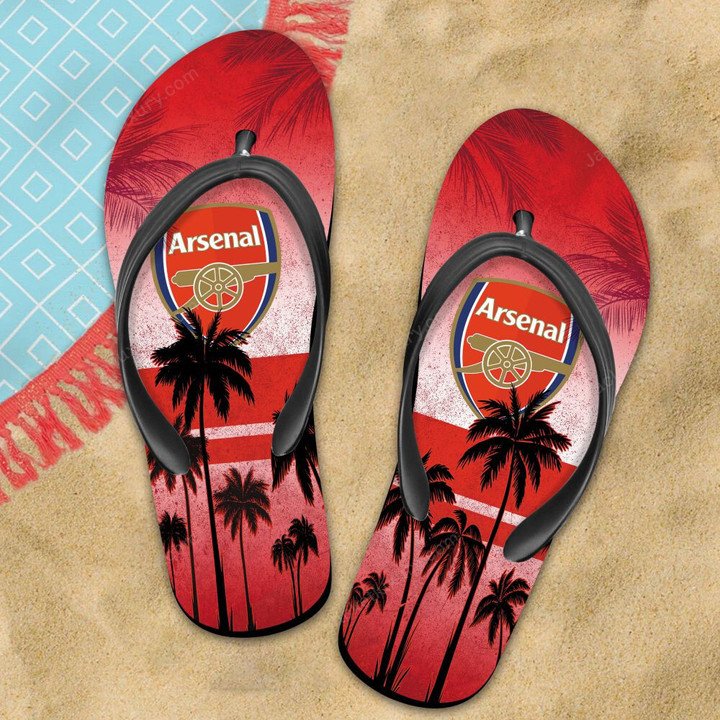 Arsenal FC Flip Flops