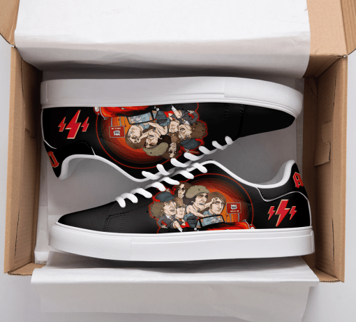 ACDC Band 3D Over Printed Stan Smith Shoes