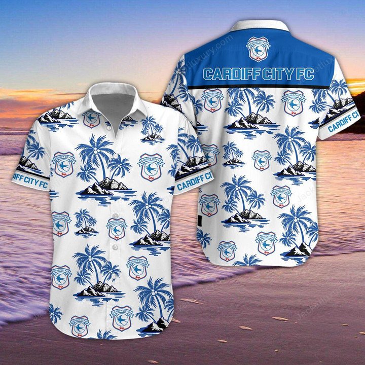 Cardiff City F.C Hawaiian Shirt