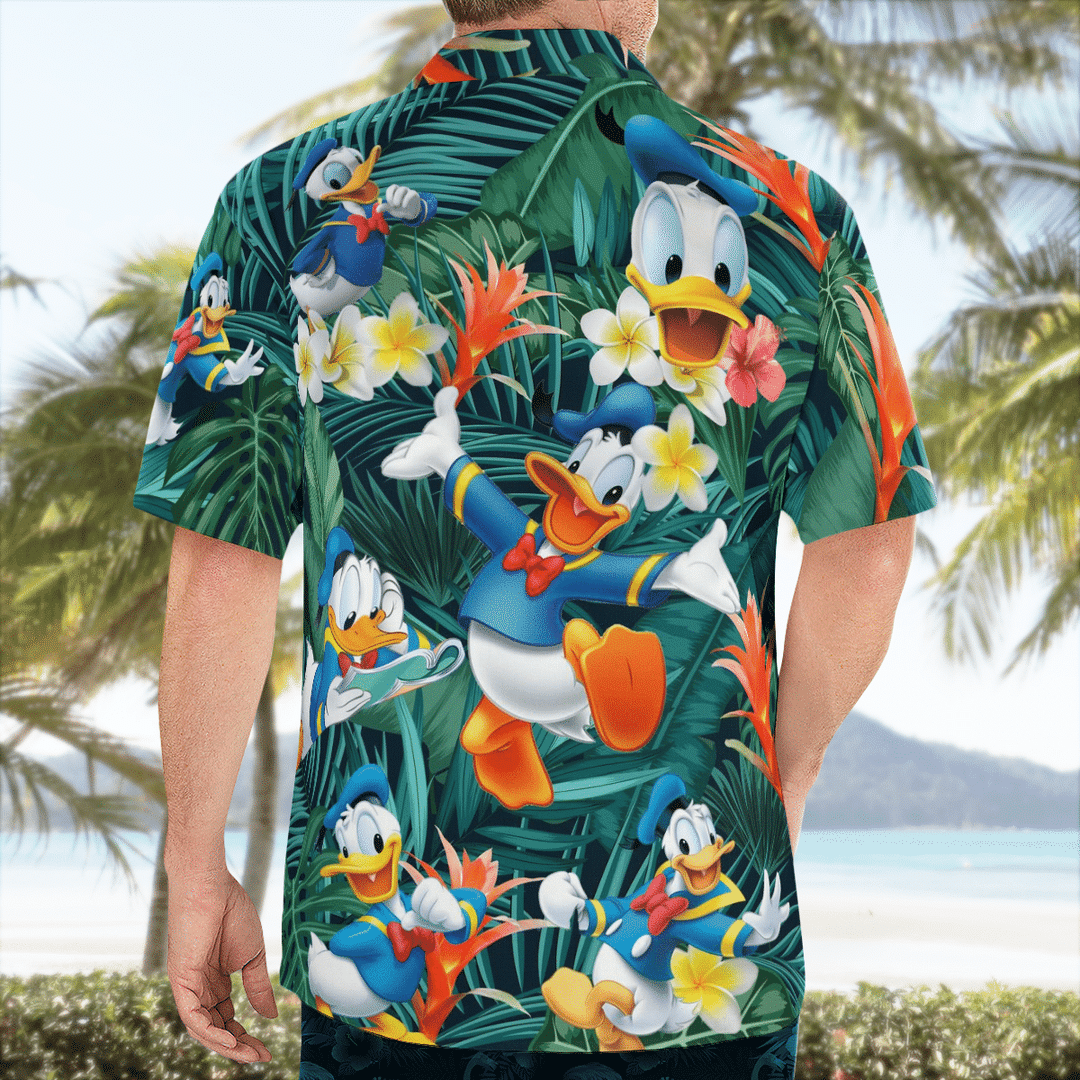 Donald Duck Tropical Hawaiian Shirt