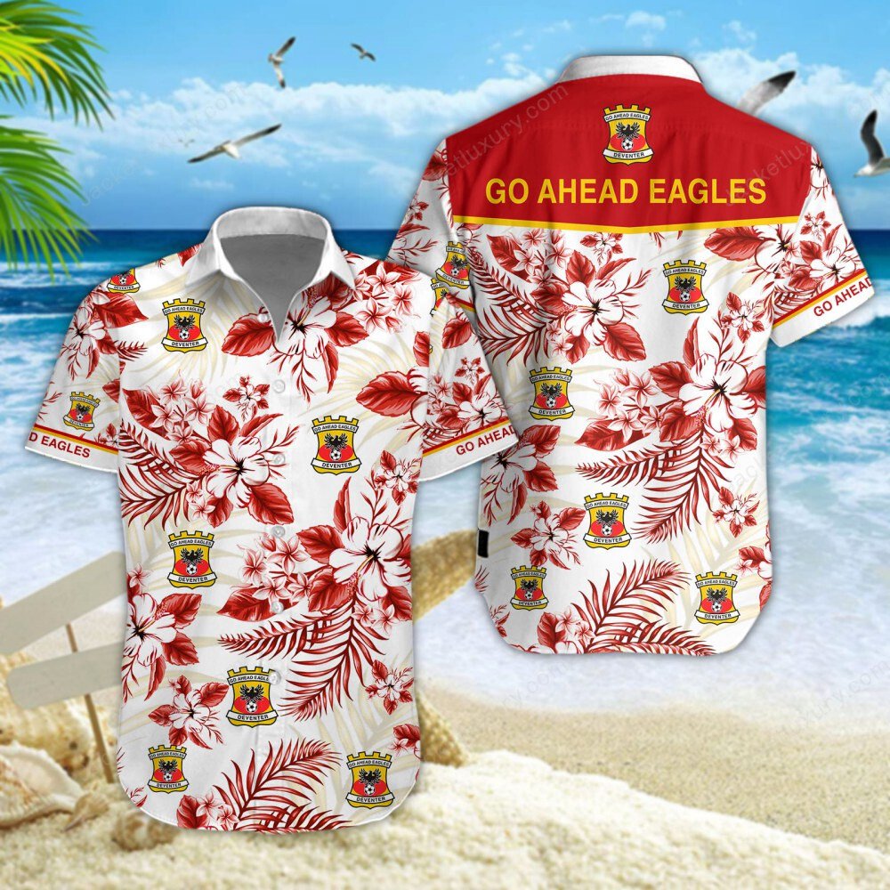 Go Ahead Eagles 2022 tropical summer hawaiian shirt