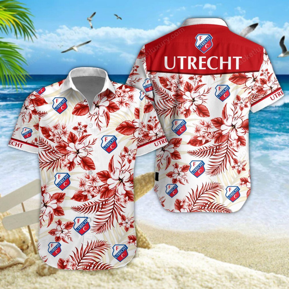 FC Utrecht 2022 tropical summer hawaiian shirt