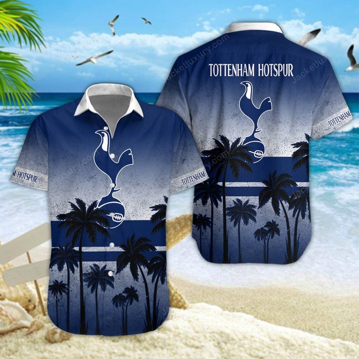 Tottenham Hotspur F.C Palm Tree Hawaiian Shirt